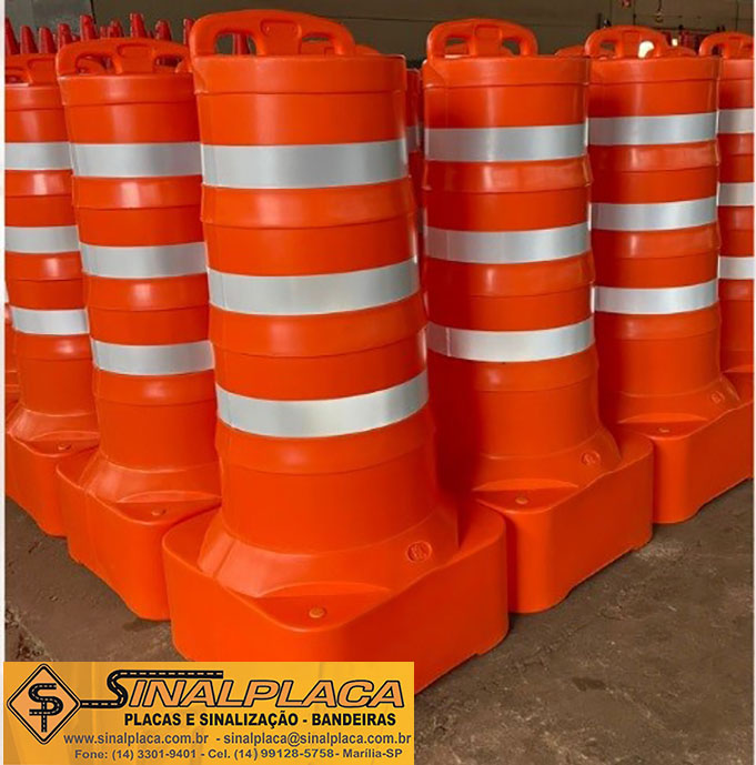 Canalizador de Tr�fego Super Cone Barril