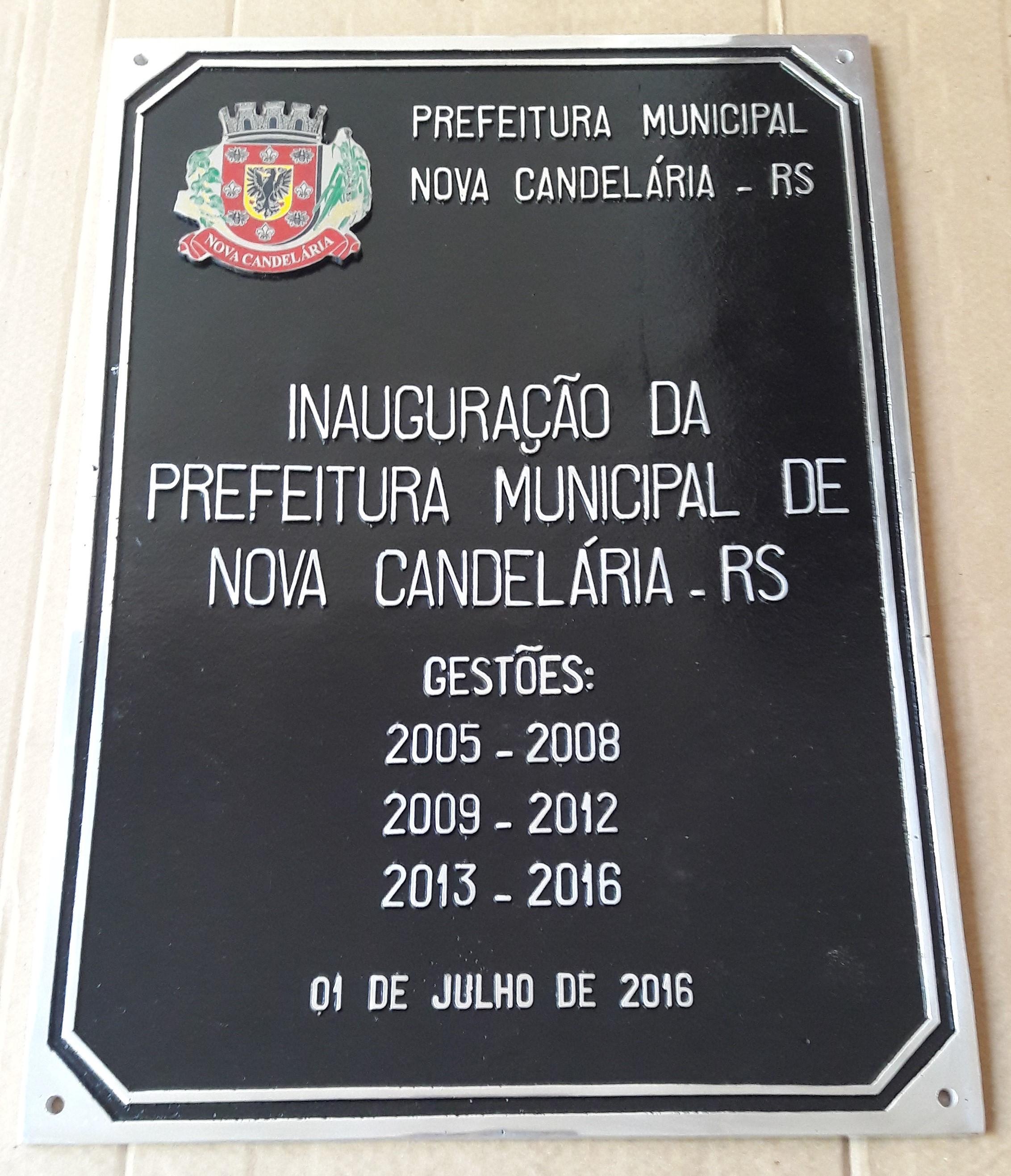 Placa de Alum�nio Fundido