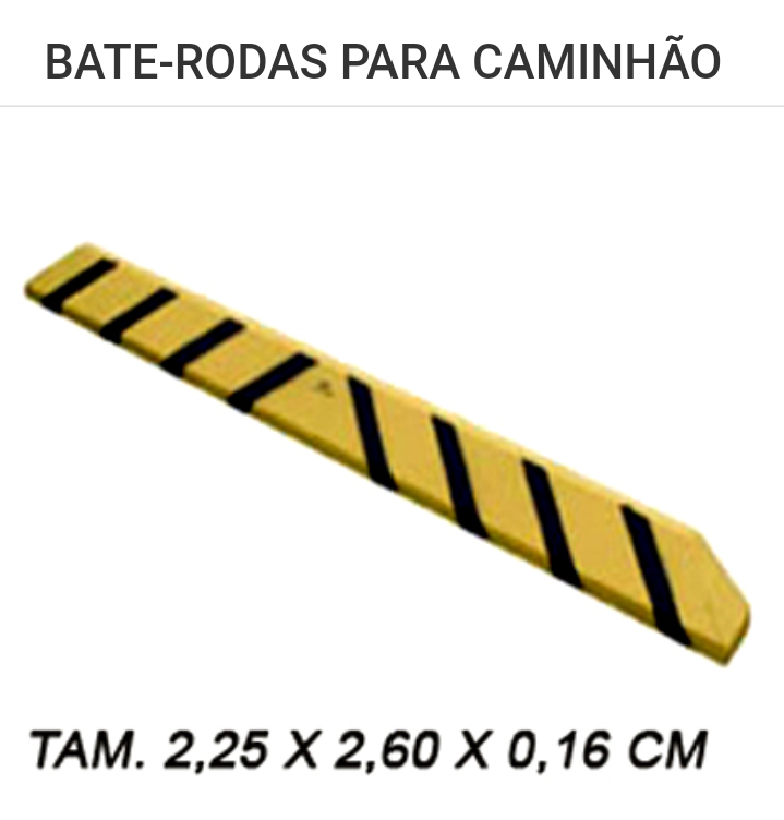 BATE-RODA DE CONCRETO PARA CAMINH�O, CARRETA