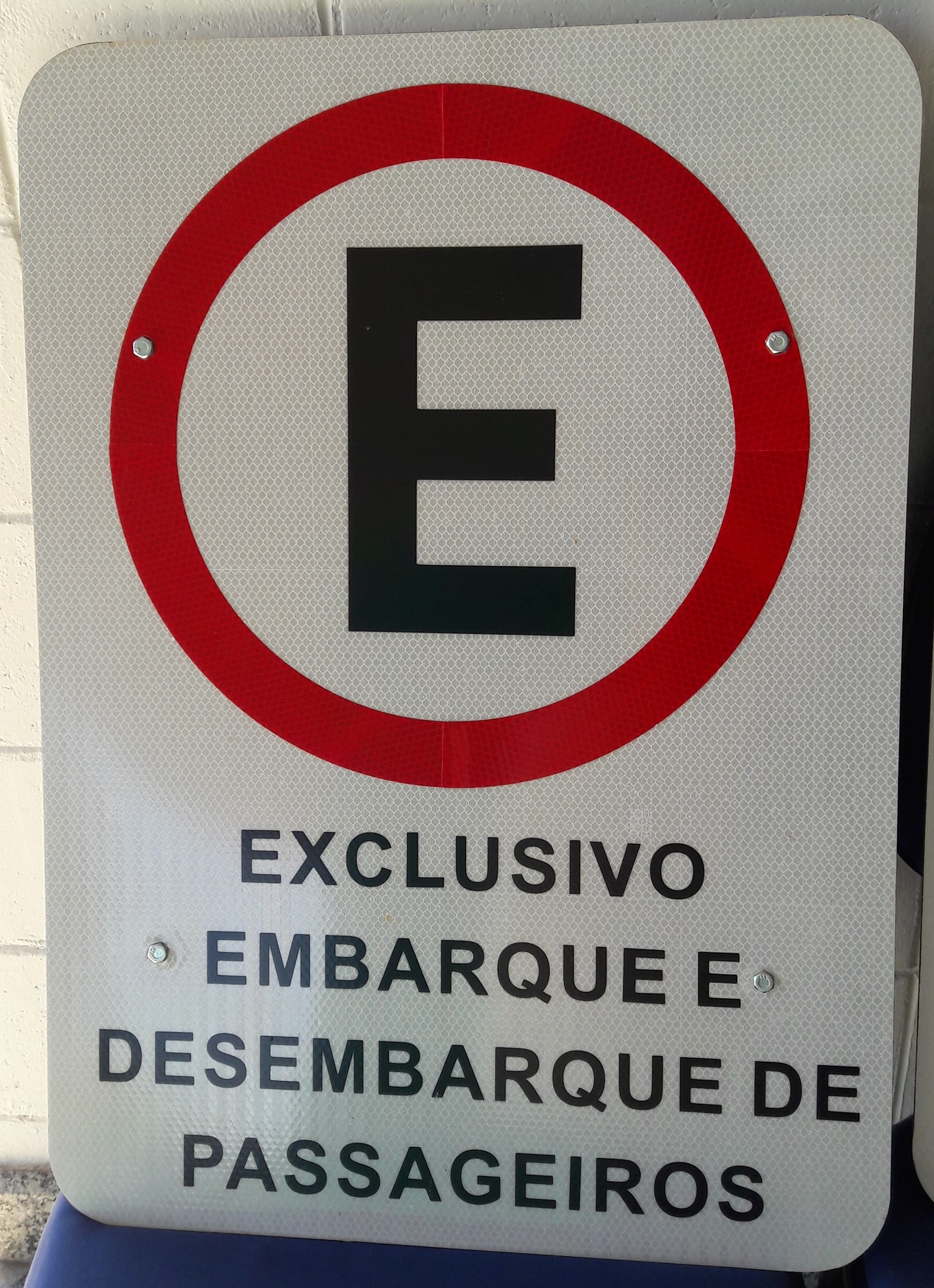 Placa de Regulamenta��o