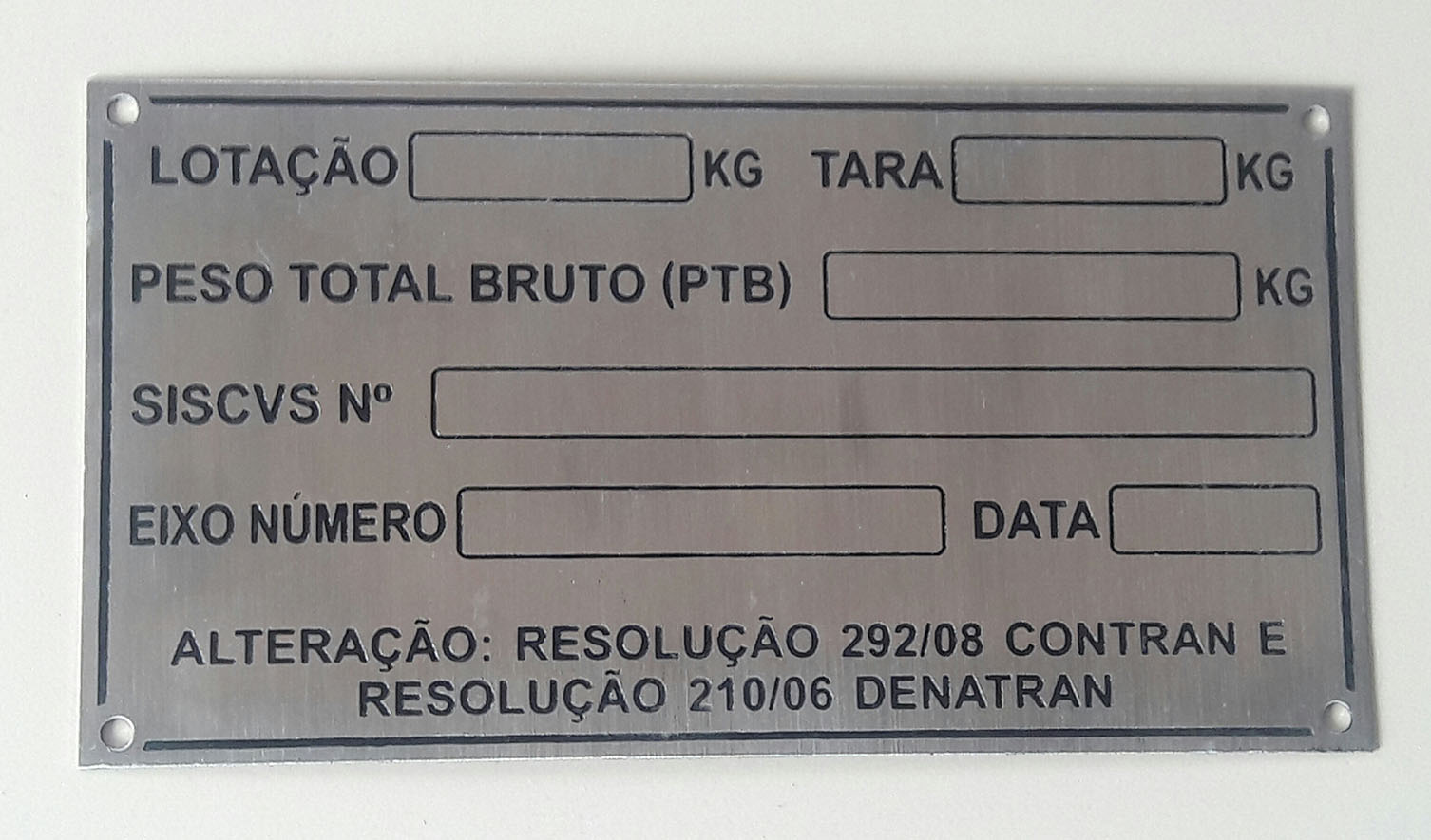 Etiqueta Imobilizado
