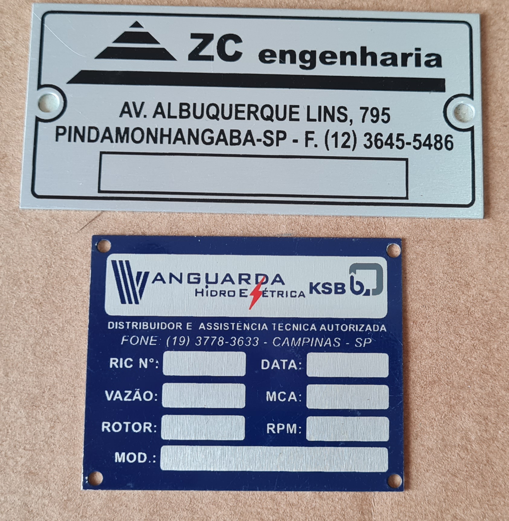 Etiqueta Imobilizado