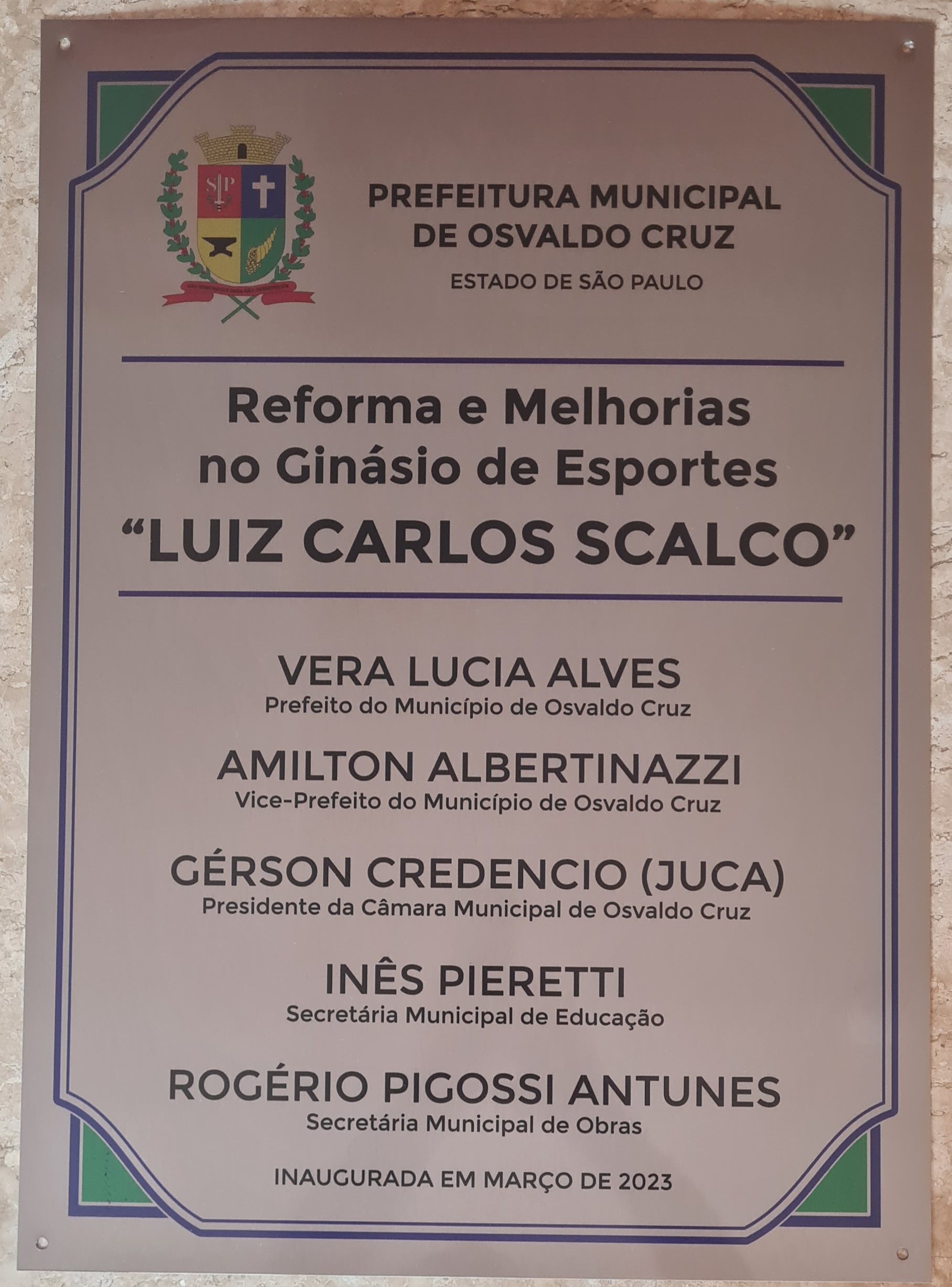 Placa de A�o Inox