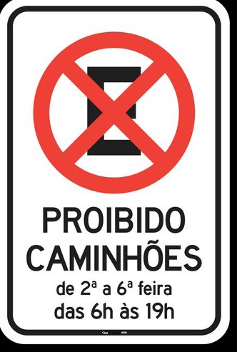 Placa de Regulamenta��o