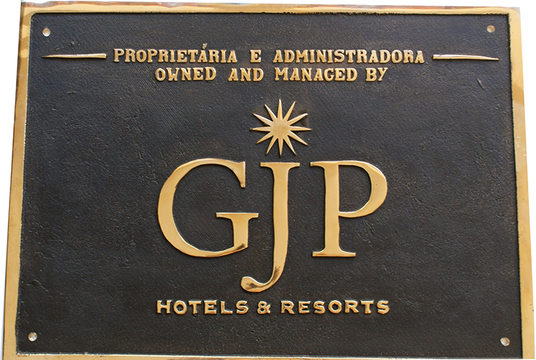 Placa de Bronze Fundido