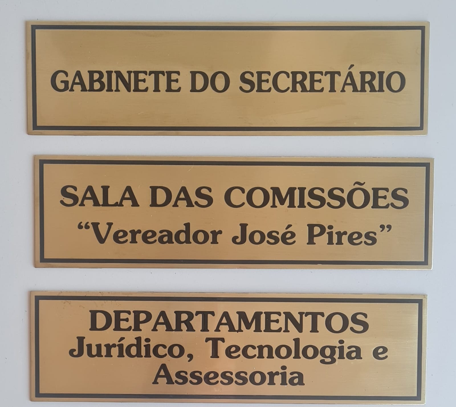 Placa de Lat�o