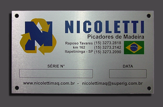 Etiqueta Imobilizado