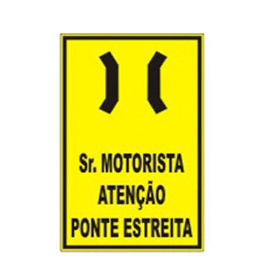 PLACA DE ADVERTNCIA