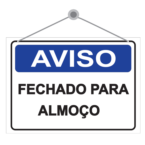 PLACA DE AVISO