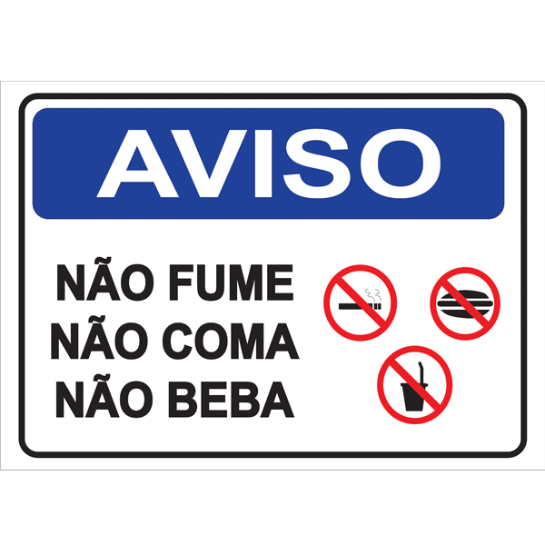 PLACA DE AVISO