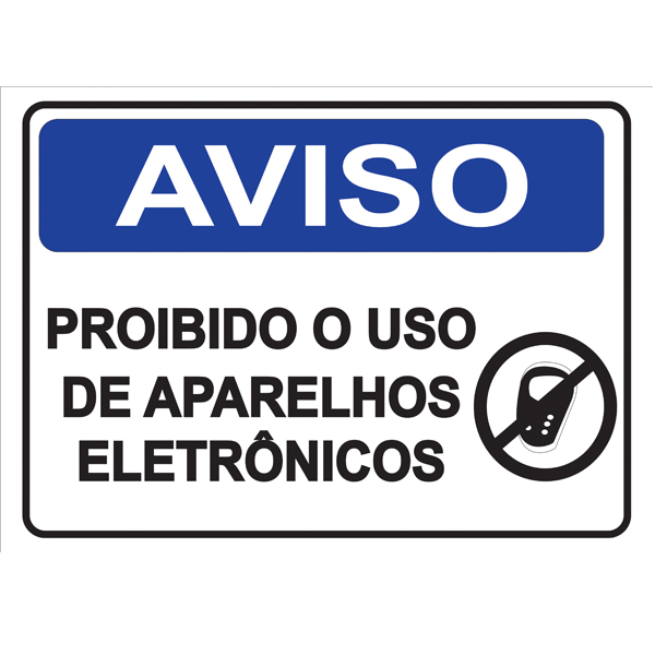 PLACA DE AVISO