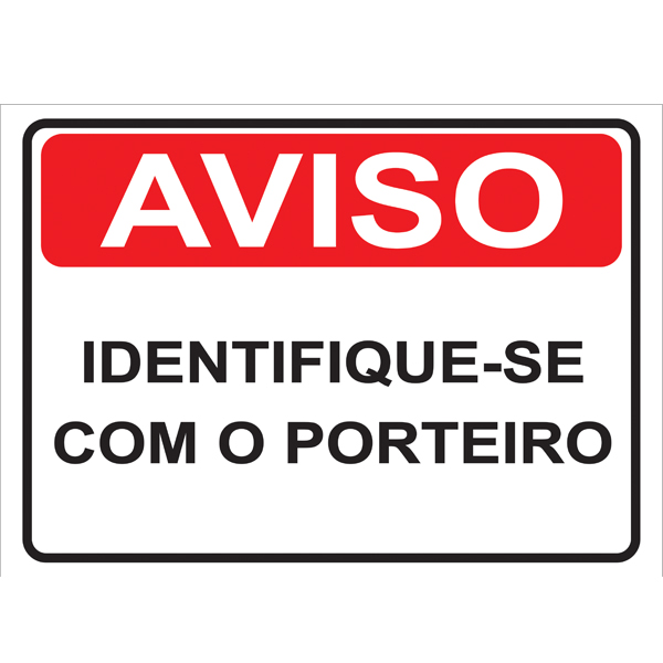 PLACA DE AVISO