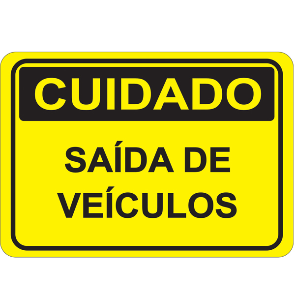 PLACA DE CUIDADO