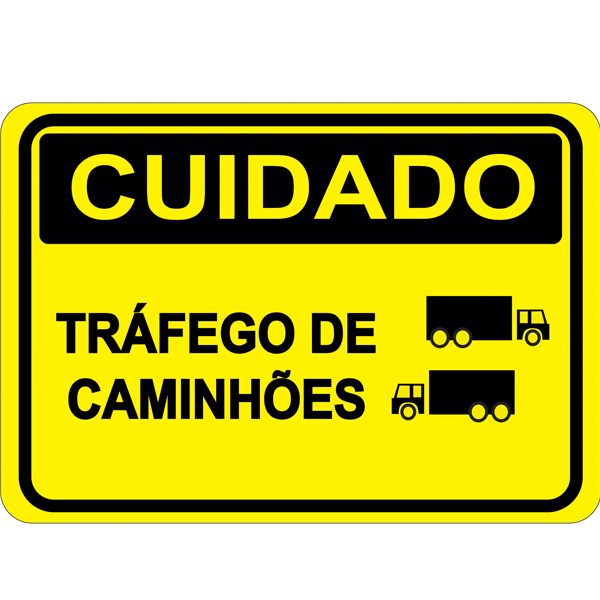 PLACA DE CUIDADO