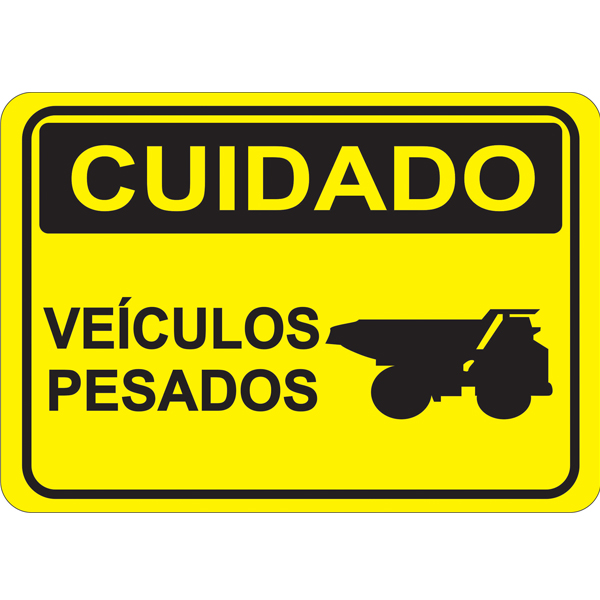 PLACA DE CUIDADO