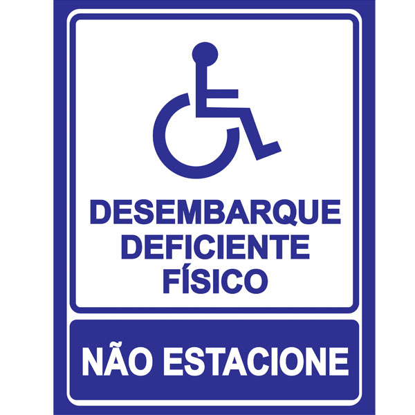 PLACA DE DEFICIENTE FSICO