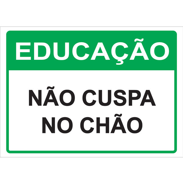 PLACA DE EDUCAO