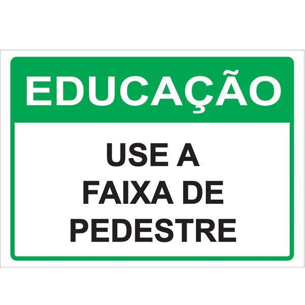 PLACA DE EDUCAO