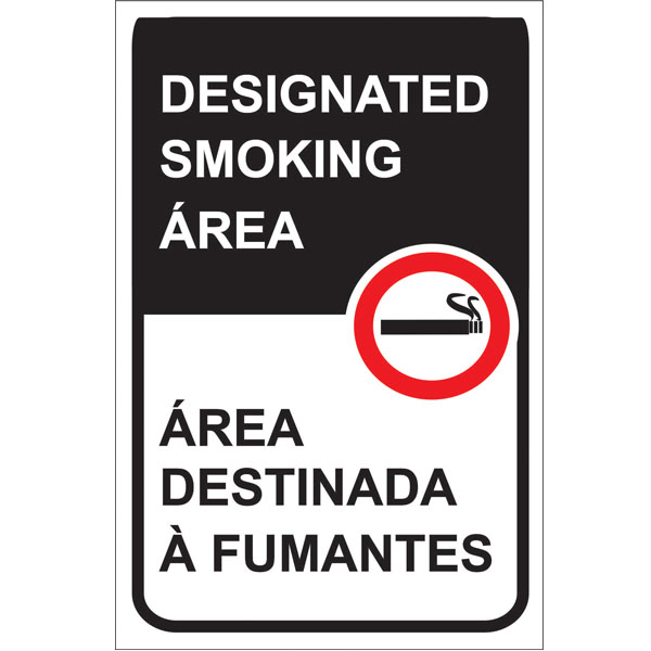 PLACA PARA FUMANTES