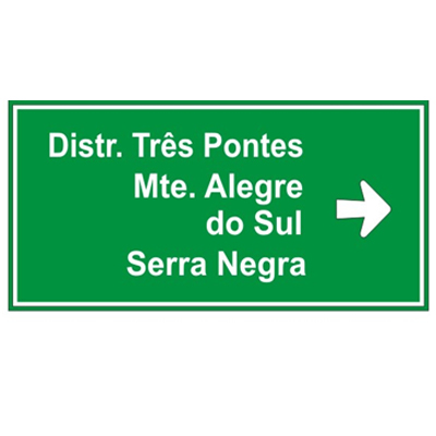 PLACA DE INDICAO