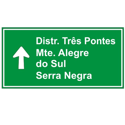 PLACA DE INDICAO