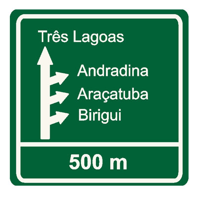 PLACA DE INDICAO