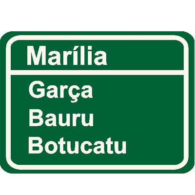 PLACA DE INDICAO