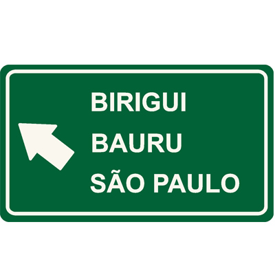 PLACA DE INDICAO