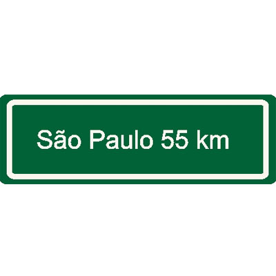 PLACA DE INDICAO