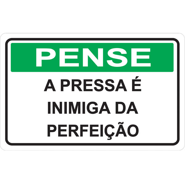 PLACA DE PENSE