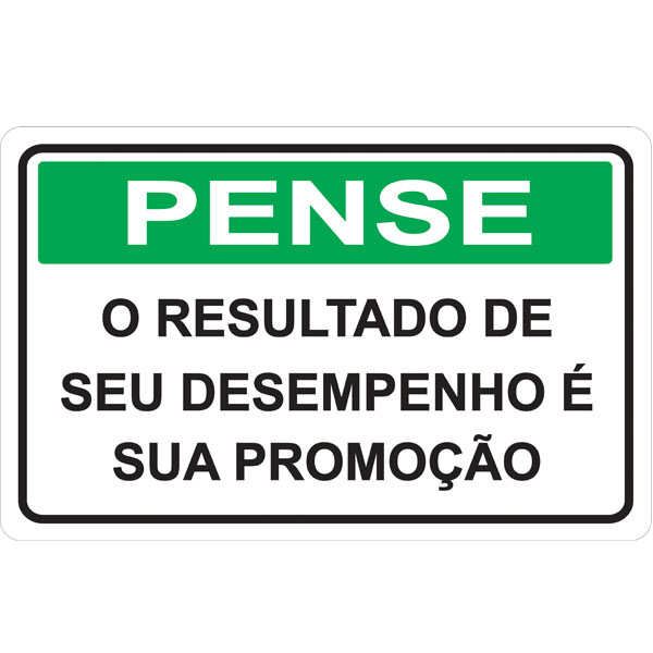 PLACA DE PENSE