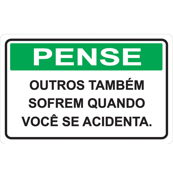 PLACA DE PENSE