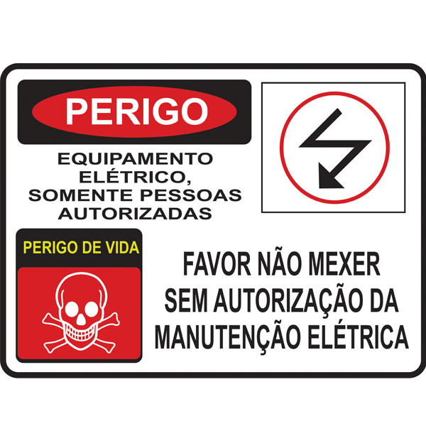 PLACA DE PERIGO