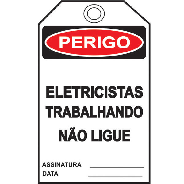 PLACA DE PERIGO