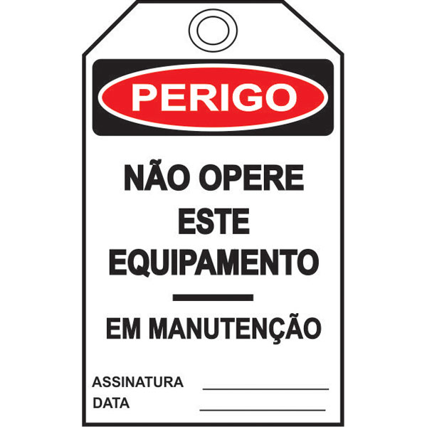 PLACA DE PERIGO