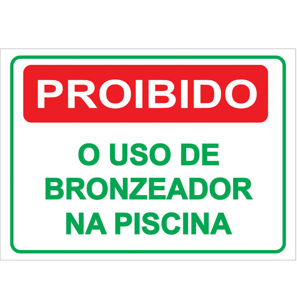 PLACA DE PROIBIDO