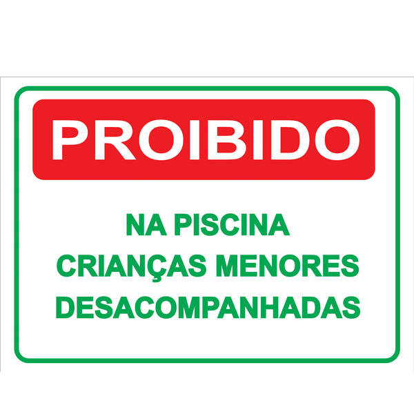 PLACA DE PROIBIDO