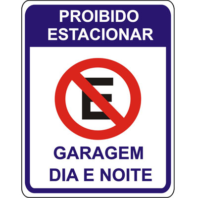 PLACA DE SINALIZAO