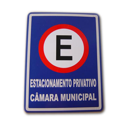 PLACA DE SINALIZAO