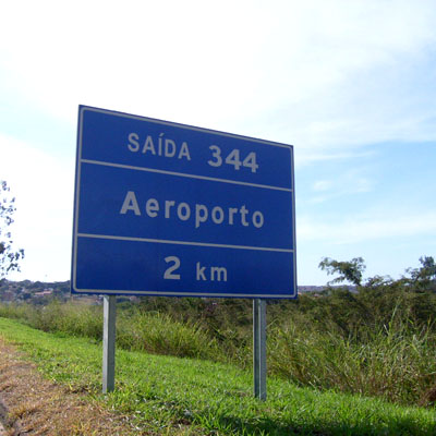 PLACA DE SINALIZAO